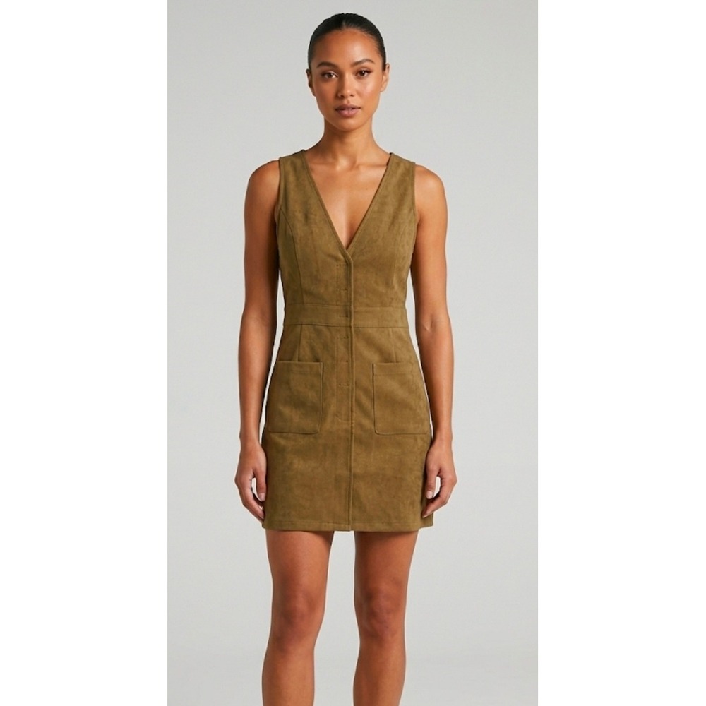 0243 Tulip B Sleeveless Mini Dress with‎ Front Pockets